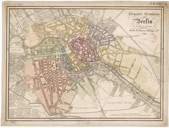 Neuester Grundriss von Berlin